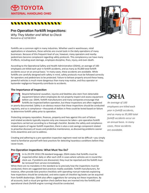 Narrow aisle forklift trucks | PPT