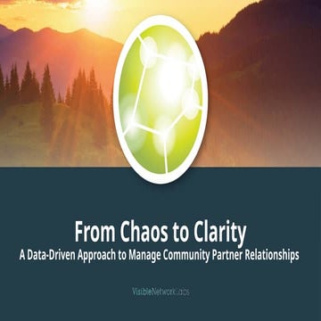 Managing Community Partner Relationships