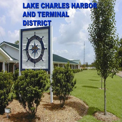 Port of Lake Charles Hurricane Rita Recovery