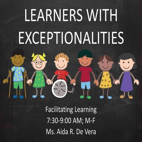 Learners with Exceptionalities
