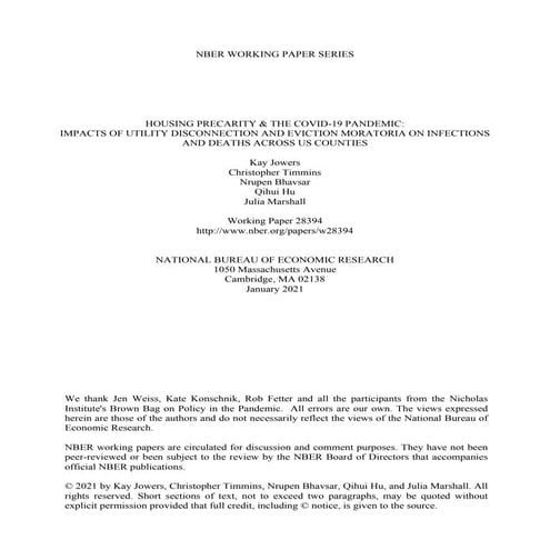 Helping people stay in their homes tied to fewer Covid-19 cases