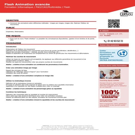 Flaaa formation-flash-animation-avancee