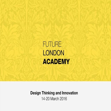 Design Thinking & Innovation