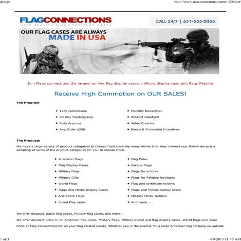 Flag display cases for memorial day