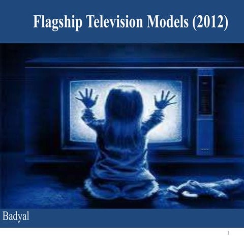 Flagship models television_2012 | PPT