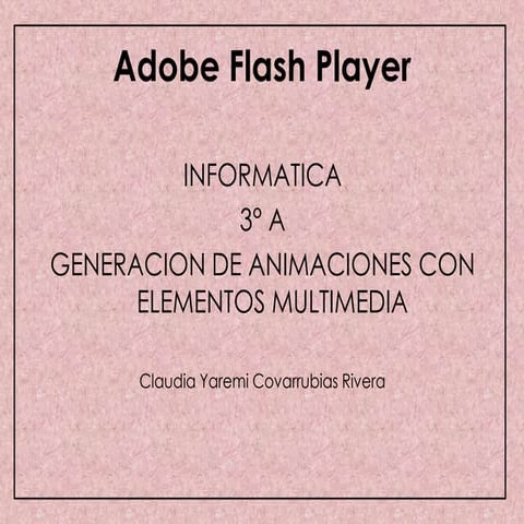 Adobe flash professional cs6 | PPTX