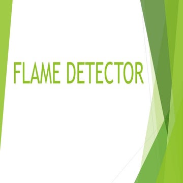 Flame detector ppt