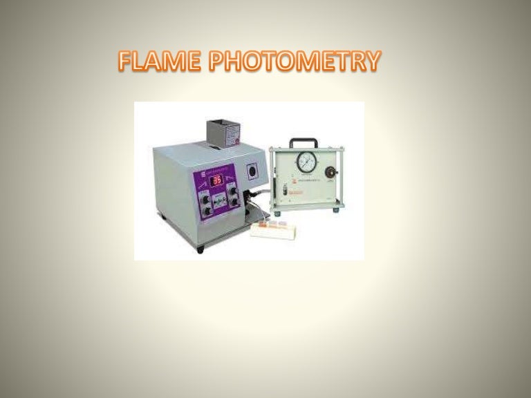 Flame emission spectroscopy