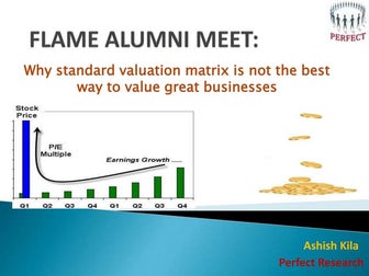 why standard valuation matrix is not the best way to value great businesses