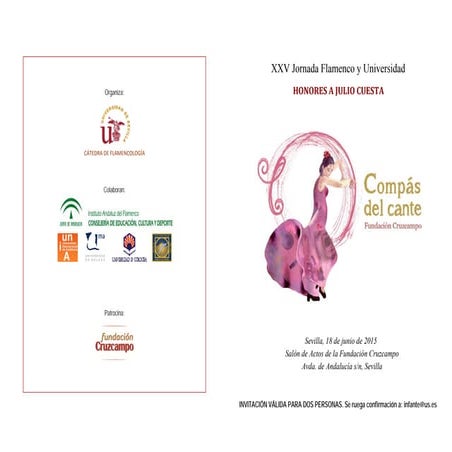 Flamenco y Universidad: Honores a Julio Cuesta