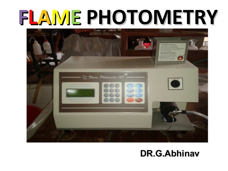 Flame photometry