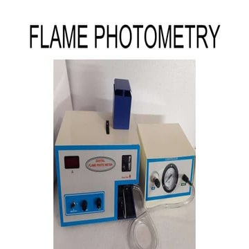 Flame photometry