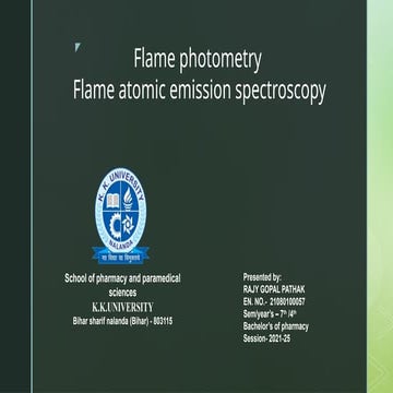 flame photometry, principles,Application .pptx