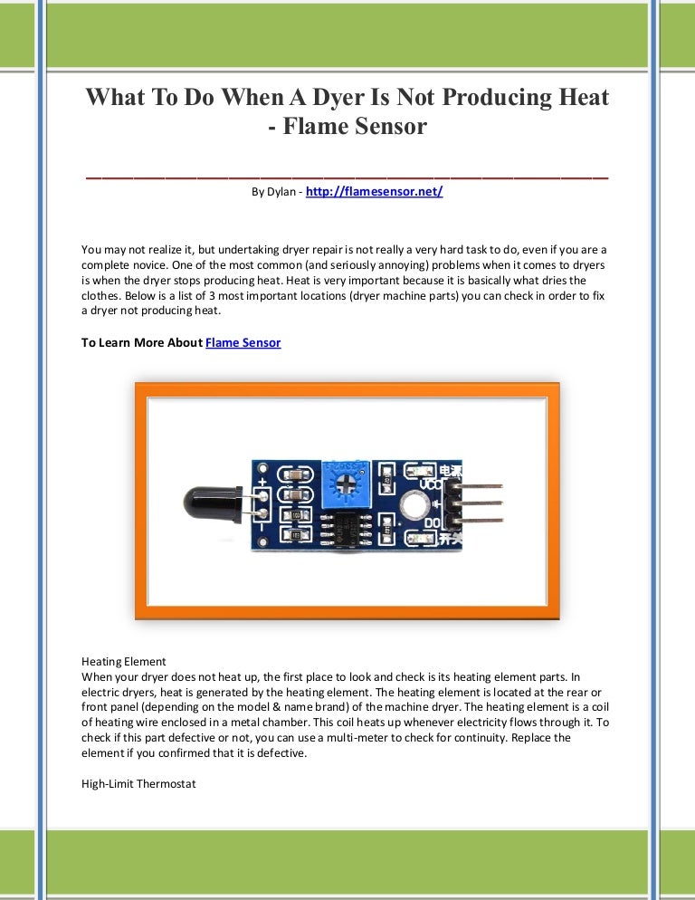 Flame sensor