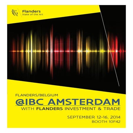 Flanders @ibc 2014 Amsterdam 