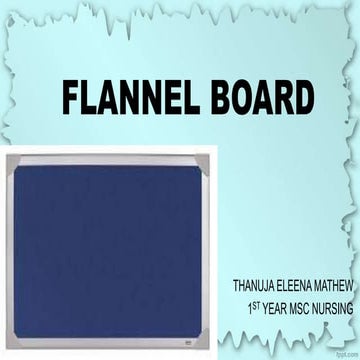 Flannel board 