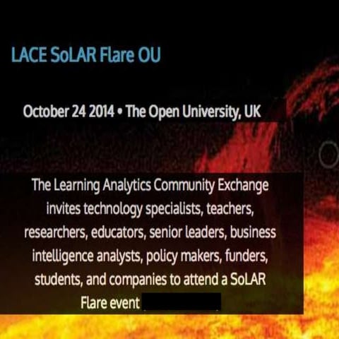 LACE SoLAR Flare Lightning Presentations