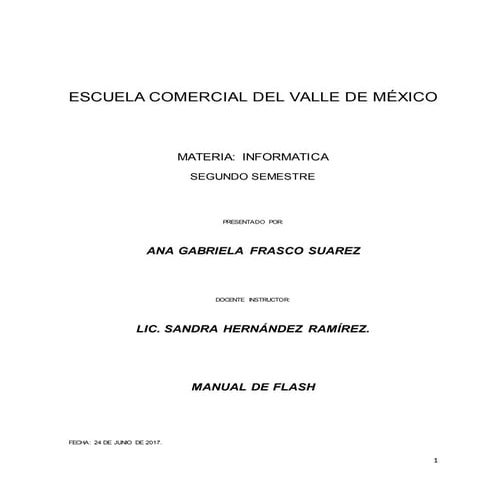 manual de ejercicios de flash