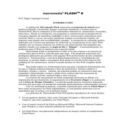 Manual de-flash-8 | PDF