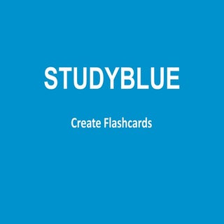 Create Flashcards