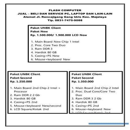 Flash computer | PDF