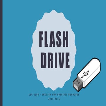 Flash drive | PPTX