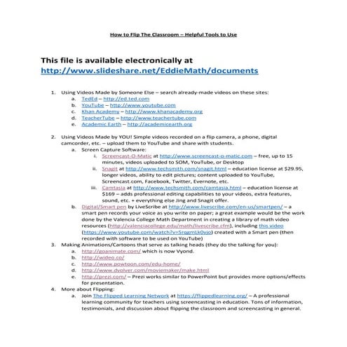 Flash Forward Conference   Flipping Without Flopping