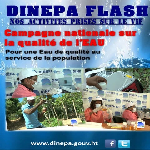 DINEPA Flash - Qualité de l'EAU