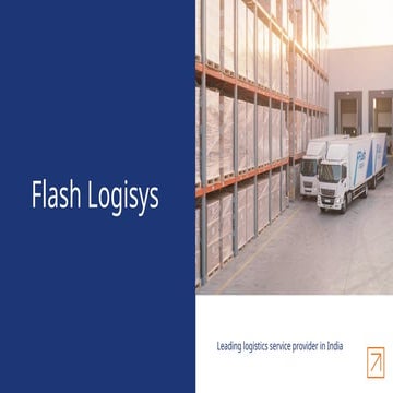 Flash Logisys – Leading Logistics Service Provider in India.pptx