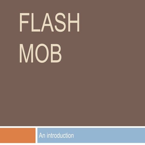 Flash mob