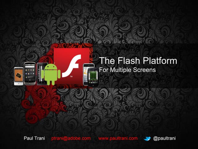 Creating Flash Content for Multiple Screens