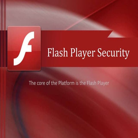Flash Player security