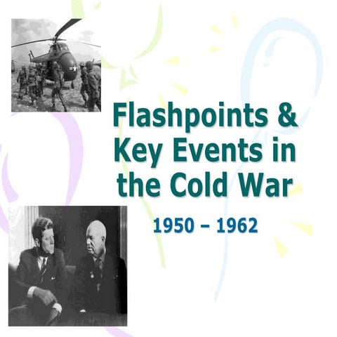 Flashpoints & Key Events In The Cold War