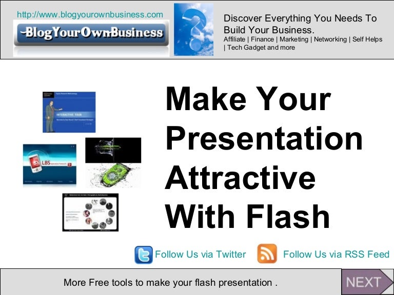 How Do You Make A Flash Presentation