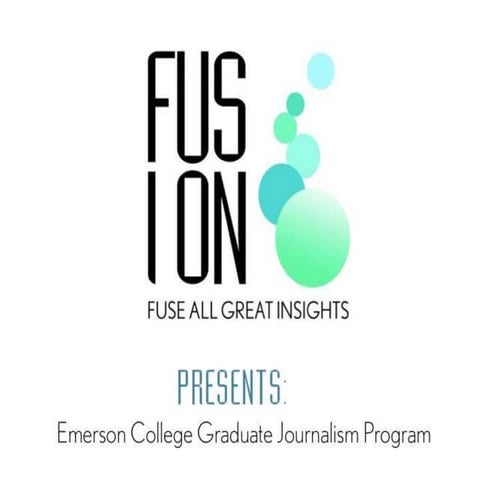 Integrated marketing communication plan for Emerson College Graduate Journali...