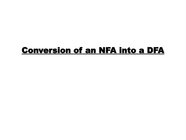 Flat_2.3_NFA to DFA b.tech cse notes .pptx