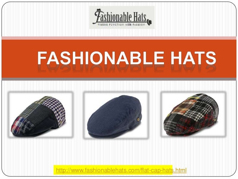 stylish flat caps