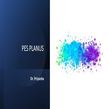 flat foot.ppt [pes planus ] #physio.# rehabilitation