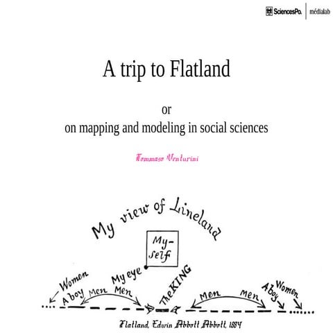 A Trip to Flatland: mapping or modeling in the social sciences
