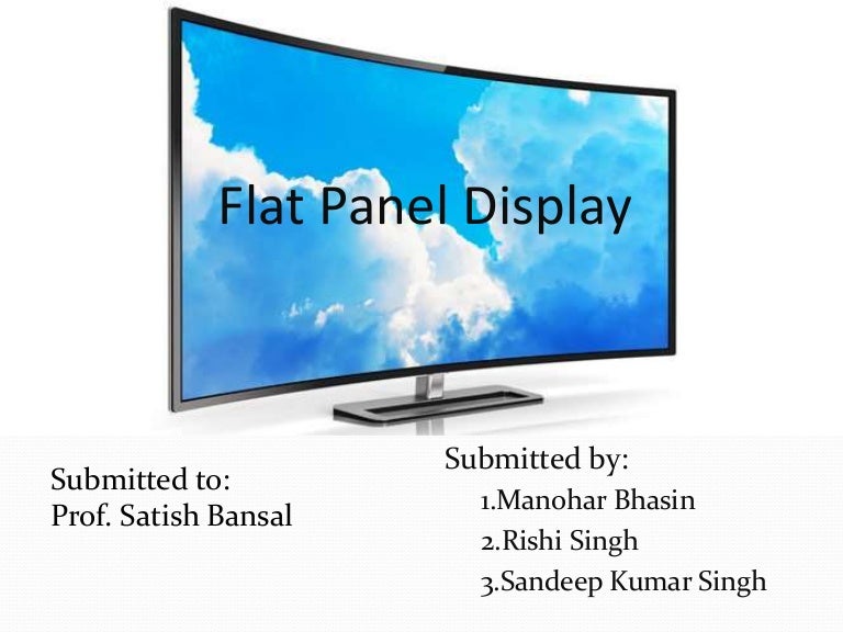 Flat panel display