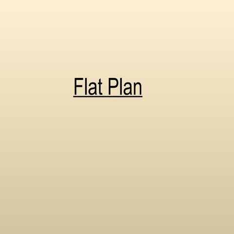 Flat Plan