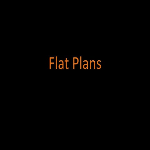 Flat plans 