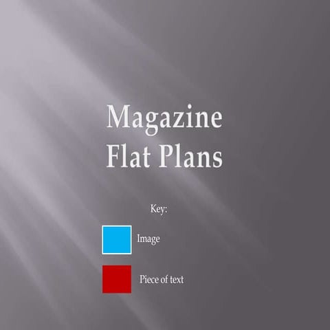Flat plans