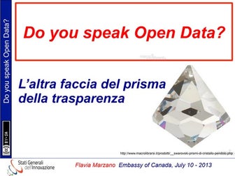 Flavia marzano open_data_canada