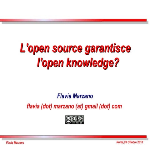 Flavia marzano opensource_openknowledge