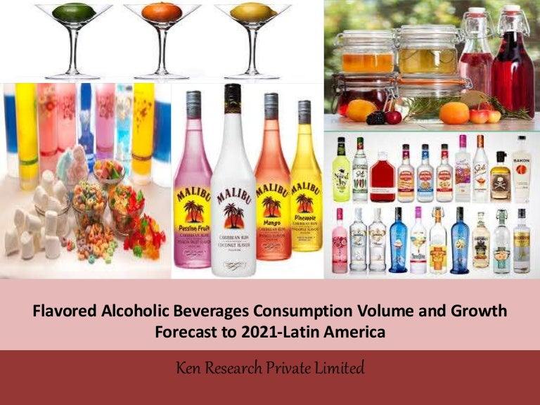 Flavored alcoholic beverages consumption volume and growth forecast t…