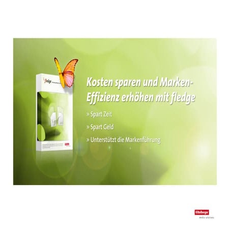 fledge Web2Print Solution (German)