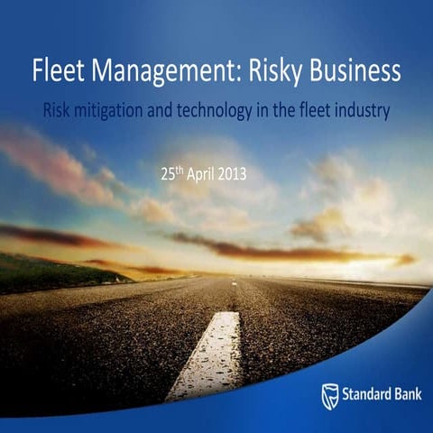 Fleet Management Standard Bank