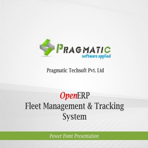 Fleet Management & Tracking System