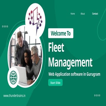 Fleet Management Web Application Software in Gurugram by Thunder Brains ...
